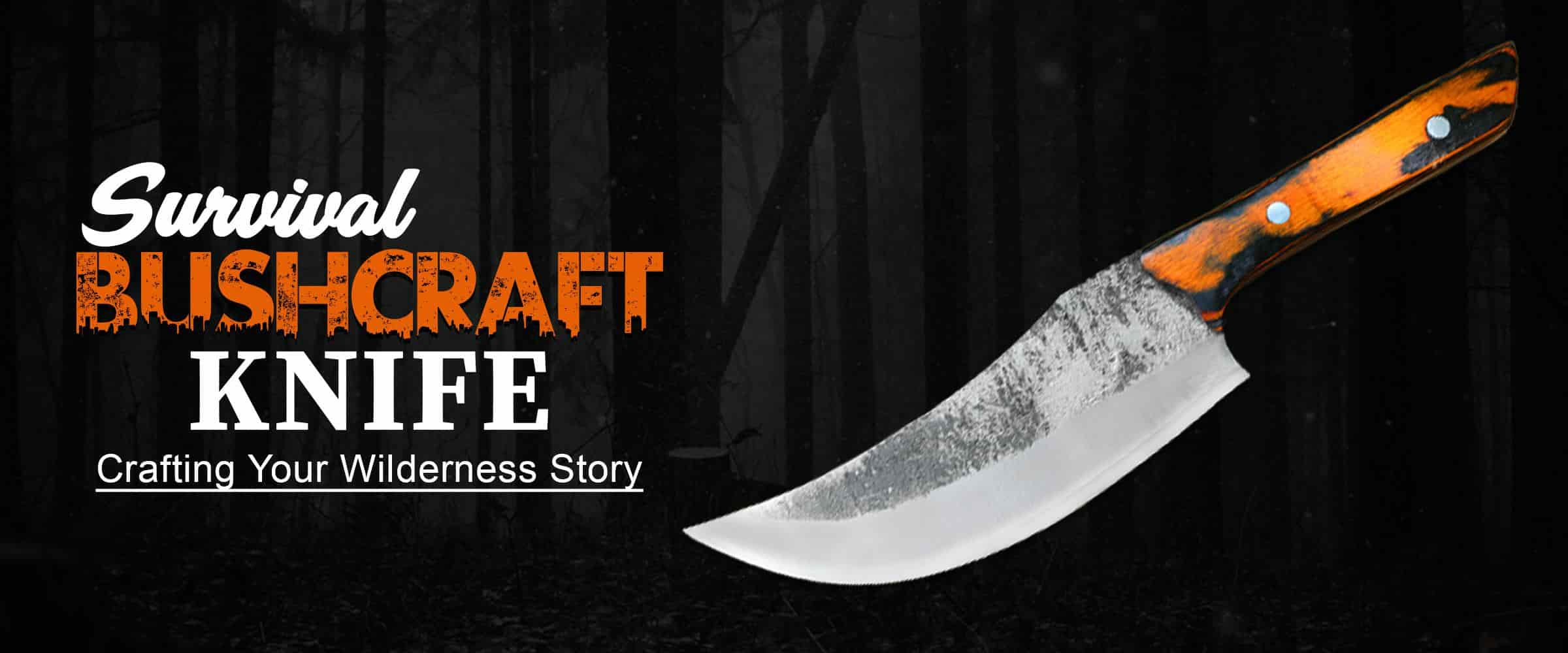 Survival Bushcraft Knife, Crafting Your Wilderness Story