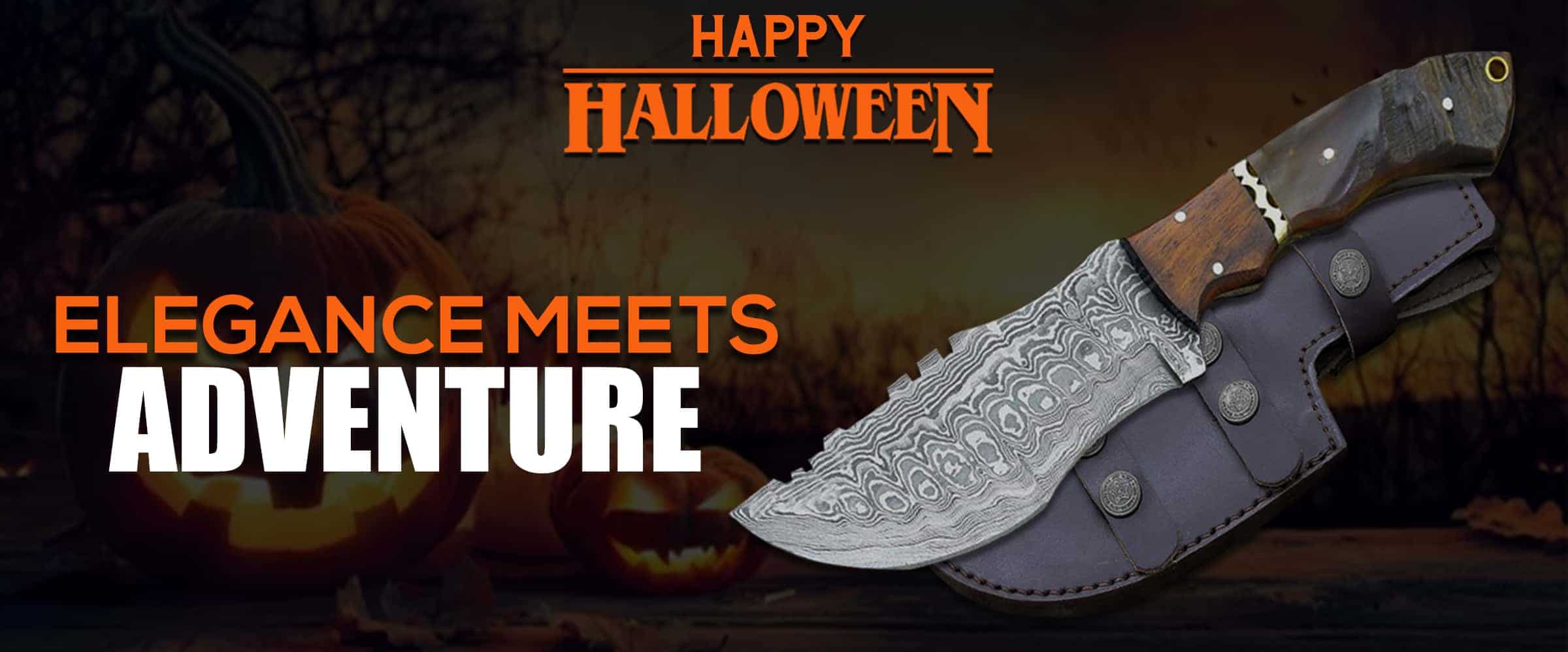 Halloween Hunting Knife for Women, Elegance Meets Adventure