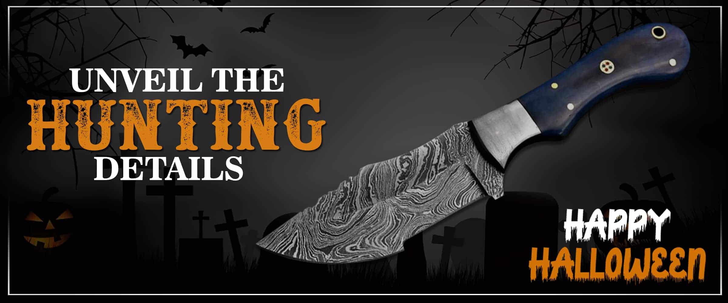 Halloween Knife with Realistic Design, Unveil the Haunting Details