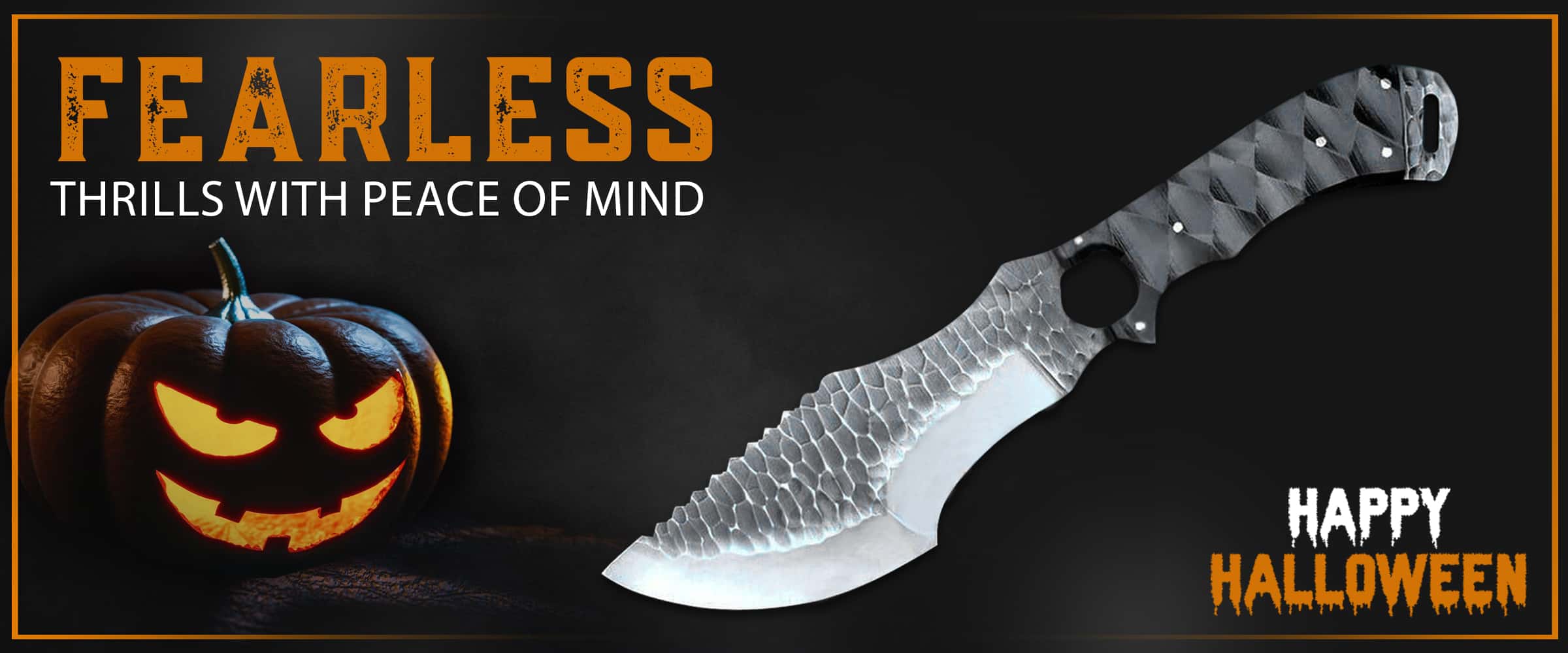 Halloween Knife with Safety Features, Fearless Thrills with Peace of Mind