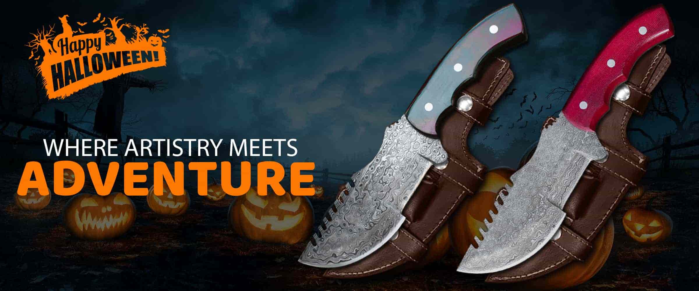 Halloween Knife Set, Where Artistry Meets Adventure