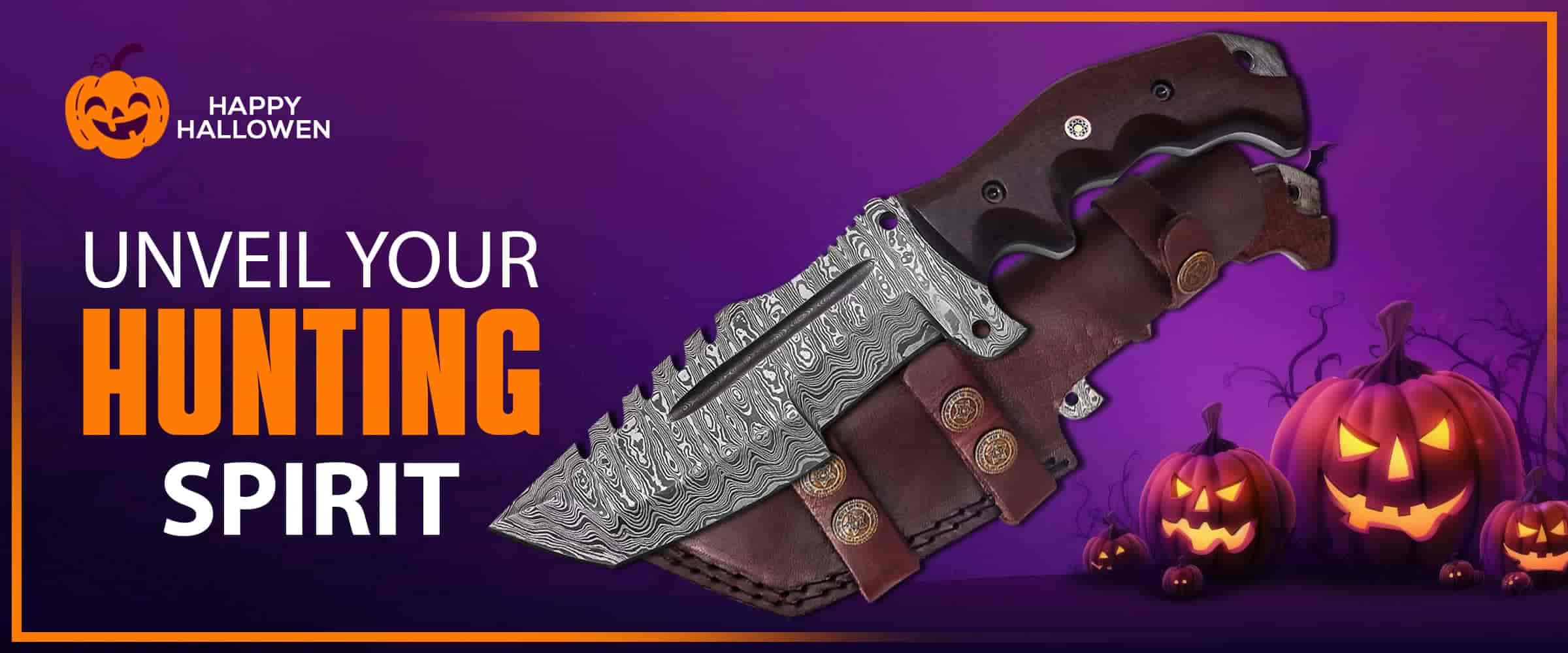 Halloween Best Deals on Tracker Knives, Unveil Your Hunting Spirit