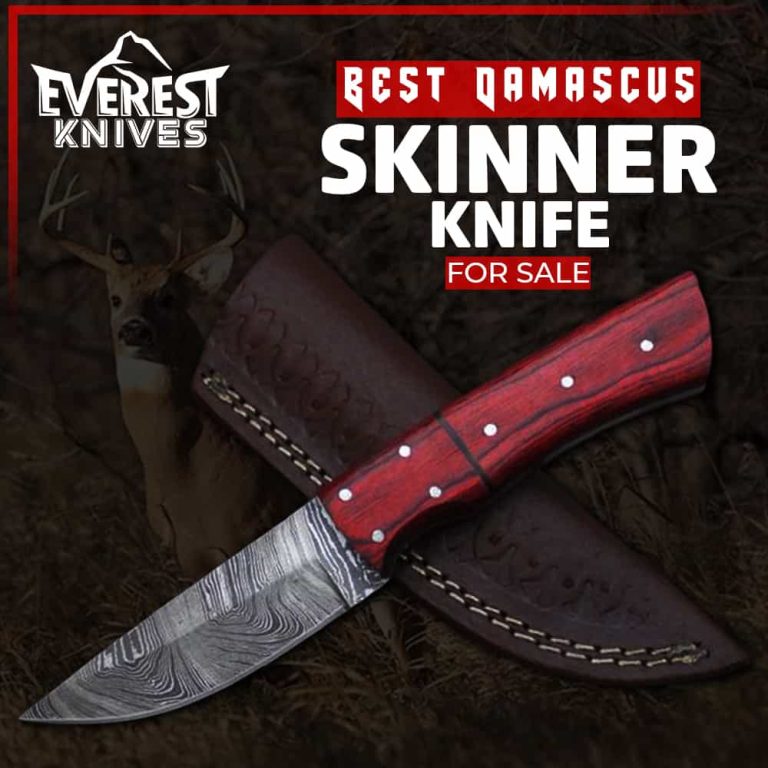 Best Damascus Skinner Knife for Sale : Unleash Precision