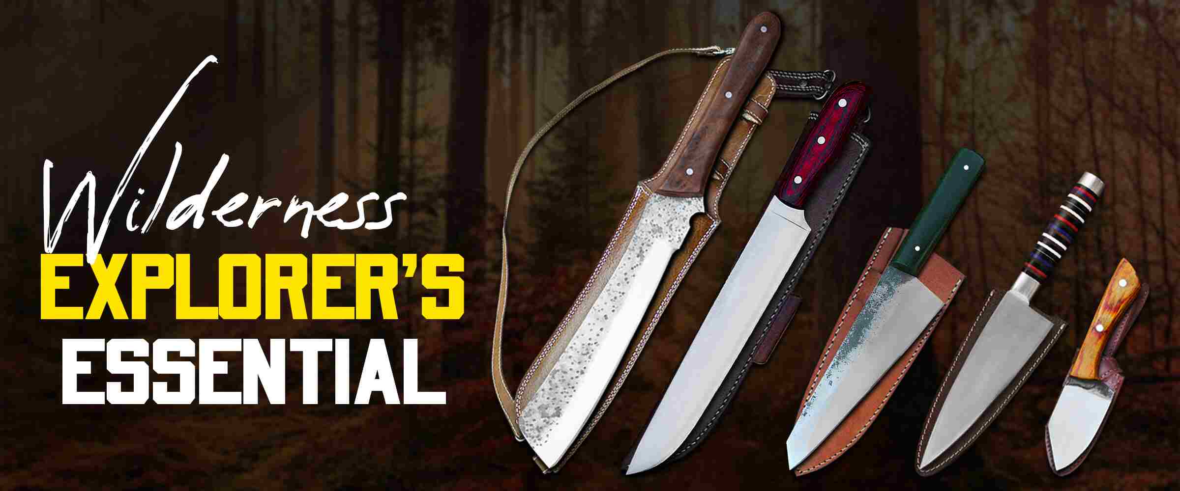 Wilderness Explorer's Essential, Wilderness Knife Set