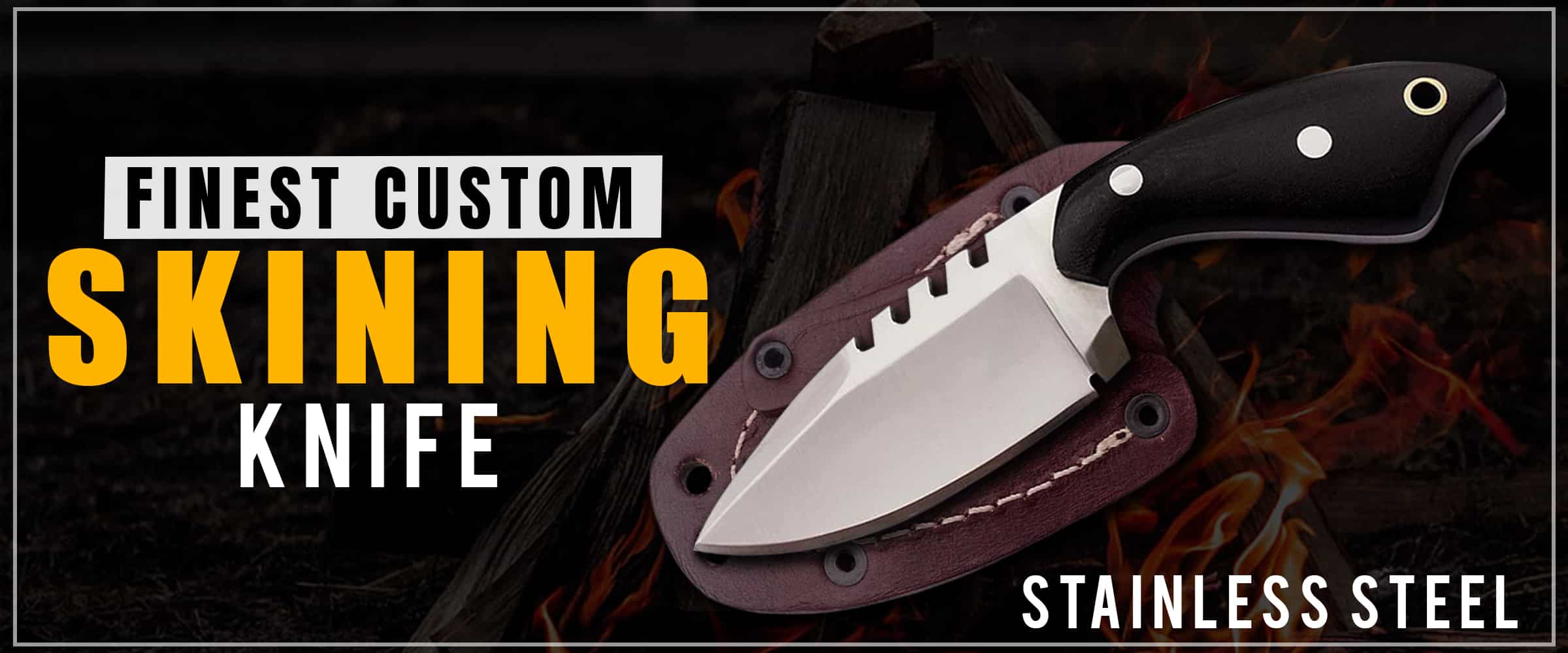 Elevate Your Game: Explore the Finest Custom Skinning Knives for Sale in 2023