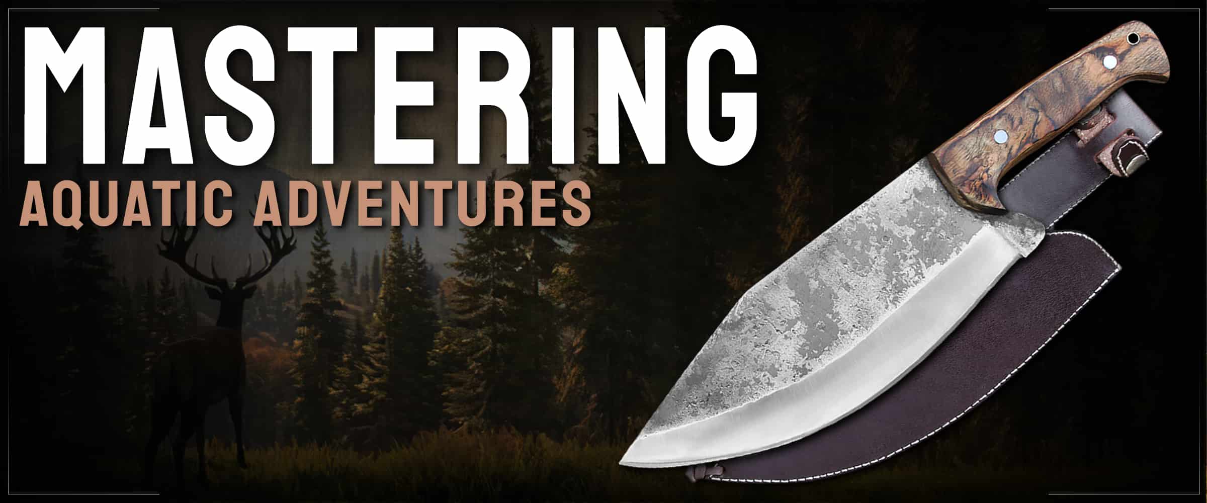 Fish-Style Hunting Knife | Mastering Aquatic Adventures